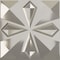 Ekena Millwork 19 5/8in. W x 19 5/8in. H Nikki EnduraWall Decorative 3D Wall Panel Covers 2.67 Sq. Ft. WP20X20NKBCR - alternate 1